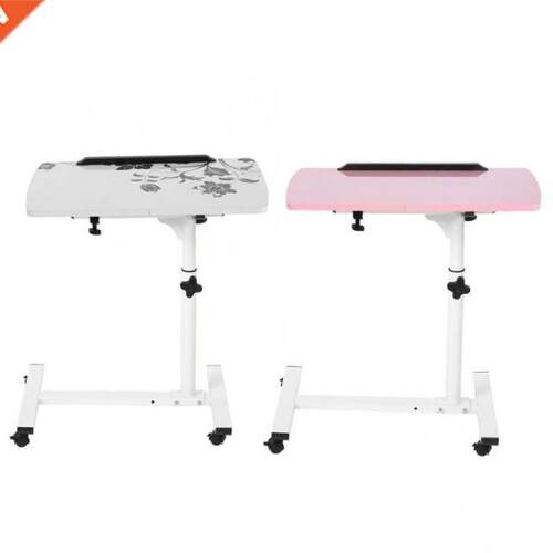 Portable Multifunctional Removable Laptop Desk with Wheels B