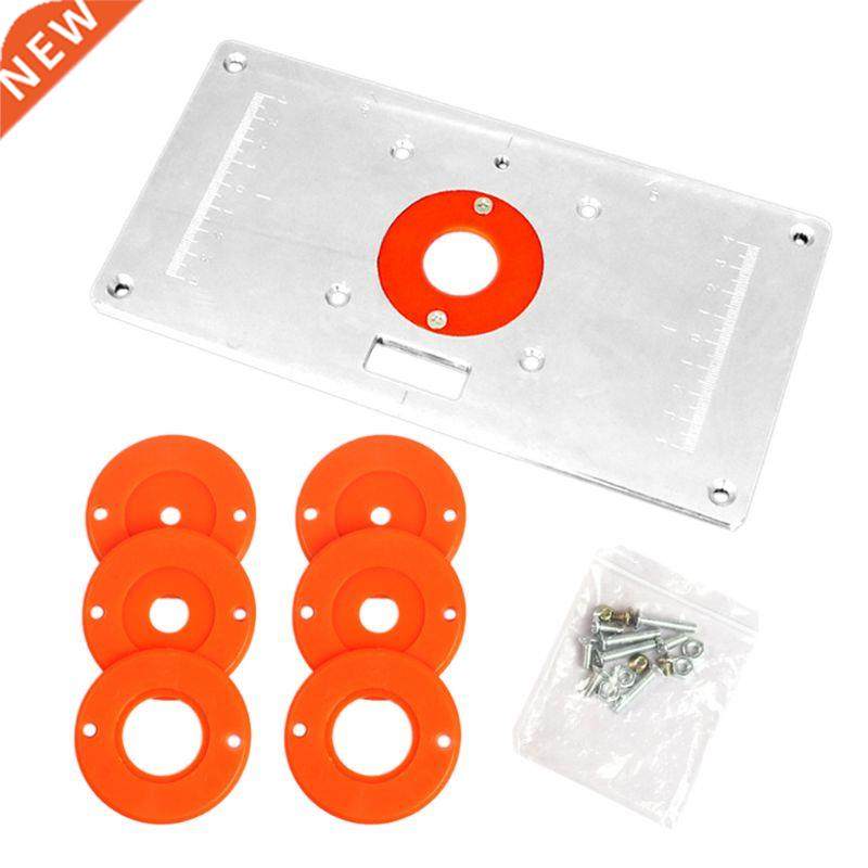 Router Table Insert Plate Mounting DIY Flip Board 适用于 Woo