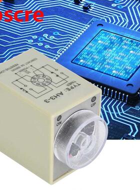AH3-3 Tme Relay 24V 110V 220V 380V 6S 8 Pns Delay Tmer D