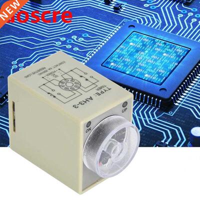 AH3-3 Tme Relay 24V 110V 220V 380V 6S 8 Pns Delay Tmer D