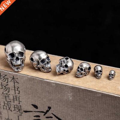 s925 Jewelry silver gothic series punk retro skull pendant