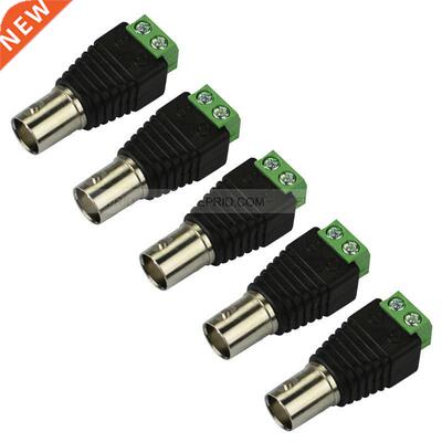 5pcs Coax CAT5 To Camera BNC Female Jack Video Balun Connect