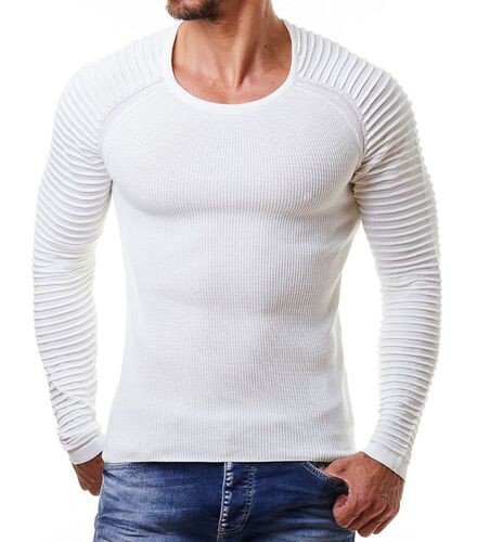 Men Casual Pullovers Spring/Autumn Sweater Slim Men O-Neck S