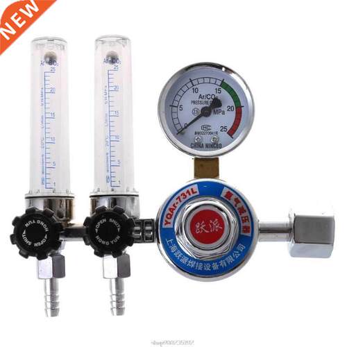 AR/CO2 Regulator Welding Weld Dual Backpurge 25 MPa Mig Flow