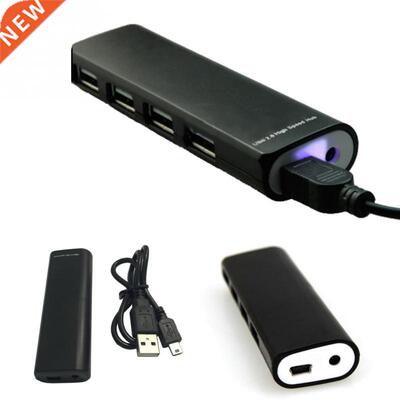 4-Port Harmonica shape Slim Compact USB 2.0 Divider High Spe
