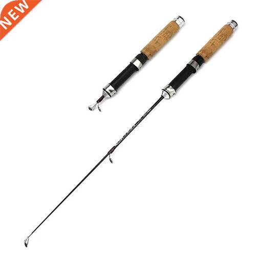 Winter Shrimp Ice Fishing Rod Pole Portable Winter Fishing R