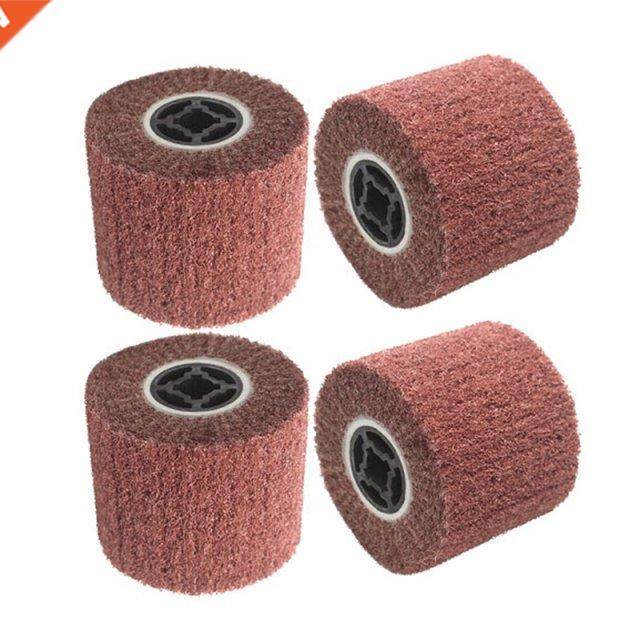 4Pcs Polishing Machine Wire Drawing Polishing Wheel Set 60 8
