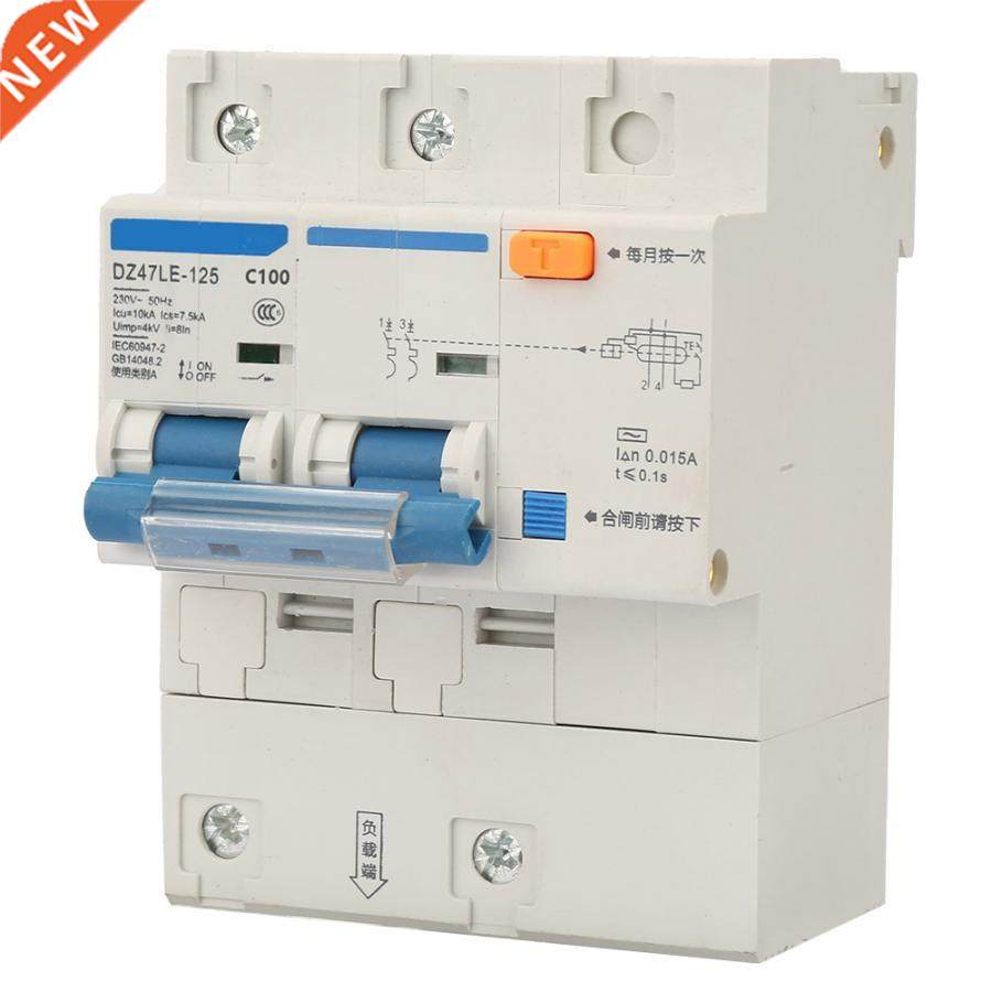 AC 230V 80/100/125A Leakage Protection Switch DZ47LE-125 2P