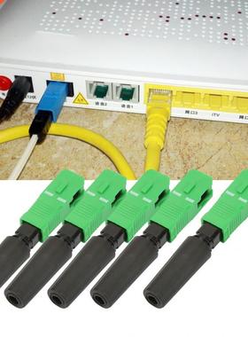 100pcs SC/APC Optic Fiber Embedded Quick Assembly Connector