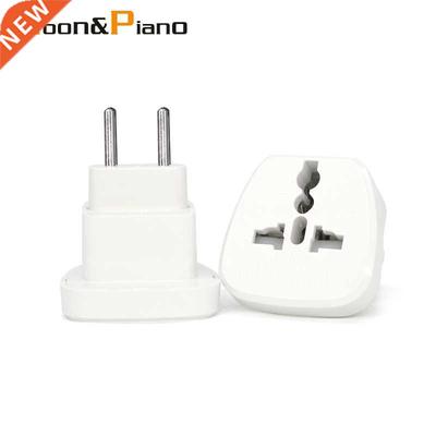 New Europe Adaptor UK US AU IT to EU AC Power Socket Plug Tr