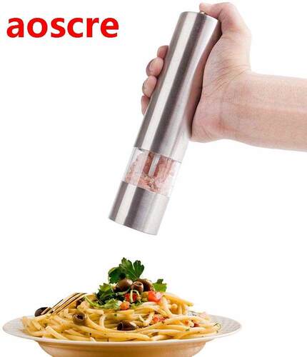 Electric Automatic Mill Pepper and Salt Grinder Stainless St
