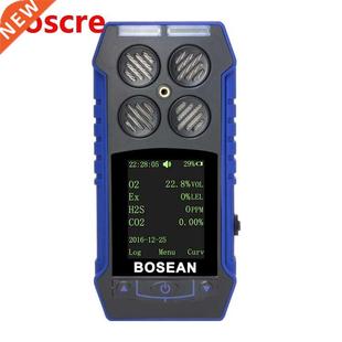 4In1 Gas Detector Flammable Gas EX Oxygen O2 Hydrogen Sulfid