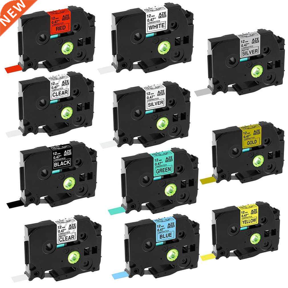 Compatible for Br P-touch Printer Label Tape Tze-231 Tz