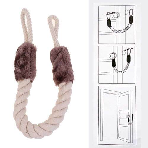 New Cotton Rope Sailor Knot Door Stopper Slming Shut Wedge