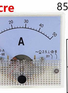 1PCS 85L1 50 C Pnel Meter nlog Pnel mmeter Dil 85L1-