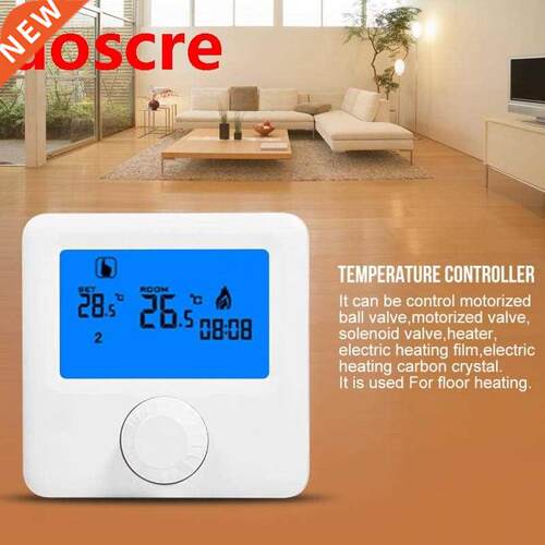 Digital LCD RF Thermostat Temperature Controller for Electri