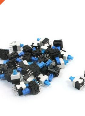 8x8mm Square Mini Push Button Self-locking Switch Multimete
