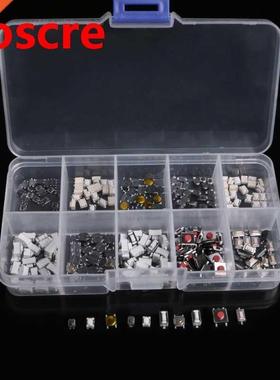 250Pcs 10 Types Tactile Push Button Touch Switch Remote Keys