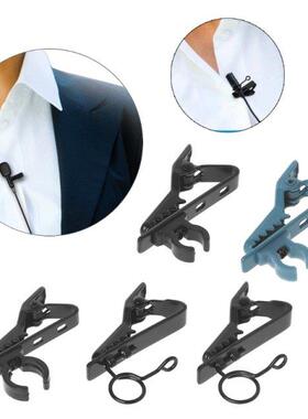 1PC Universal Microphone Lapel Tie Clip Mini Clamp Portable