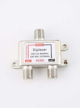4K8K SAT/ANT Diplexer 10-3224MHz cable and satellite TV sign