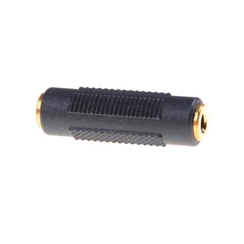 2 pcs Gold Plated .5 mm Female to .5mm Female Jack Stereo