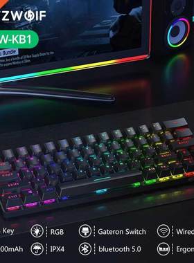 BlitzWolf BW KB1 bluetooth 5.0 Wireless Mechanical Keyboard