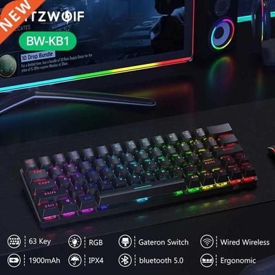 BlitzWolf BW KB1 bluetooth 5.0 Wireless Mechanical Keyboard