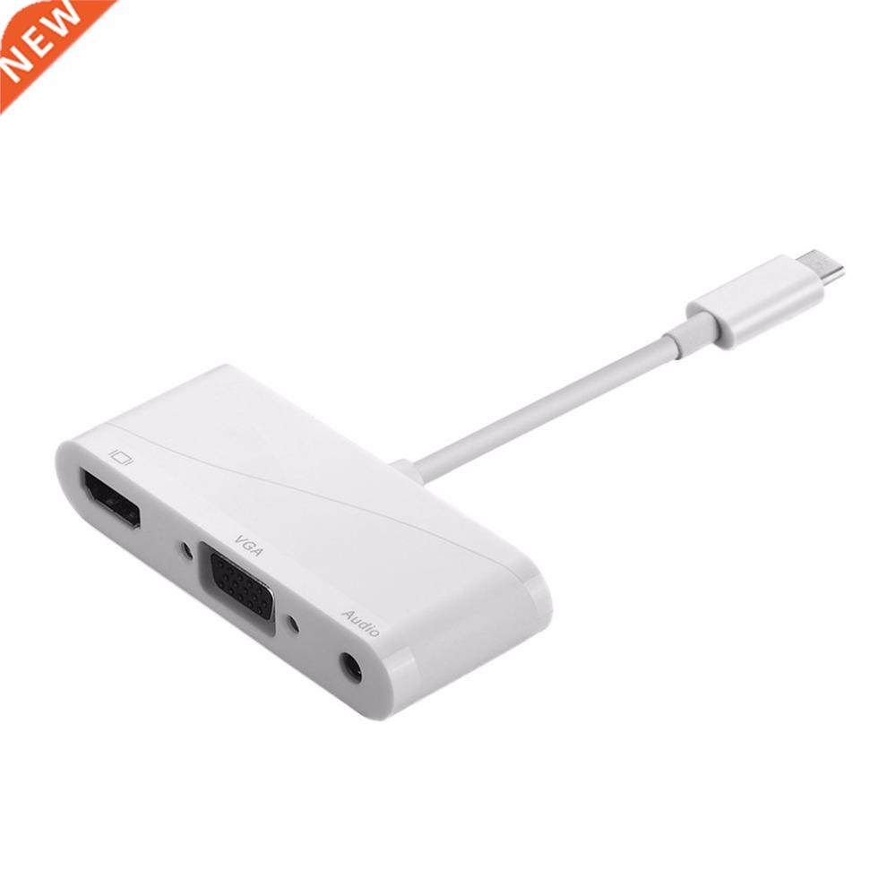 End USB .1 Type-C To HDMI VGA Audio HD Definition Adapter C