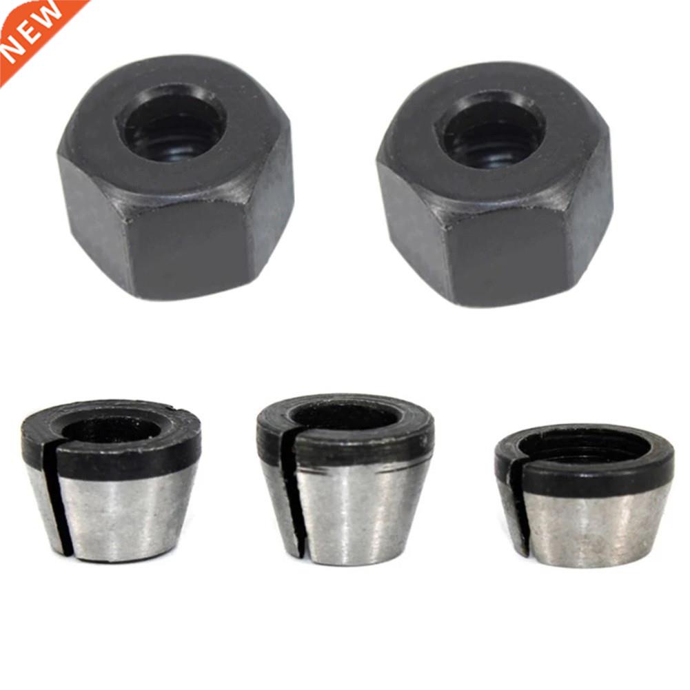 5Pcs/Set 6mm 6.35mm 8mm Collet Chuck Adapter Engraving Trimm