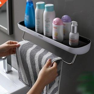Bathroom Shower Shelf Wall Mounted Organizing Storage Plasti