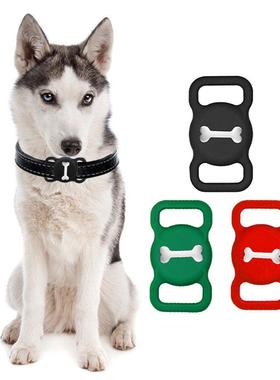 For Apple Airtag Dog Collar Cat Pet Silicone Protective Case