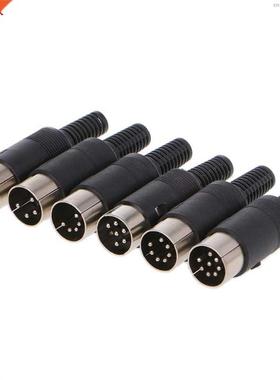 Connecteur de prise mâle DIN 3/4/5/6/7/8 broches | Sup