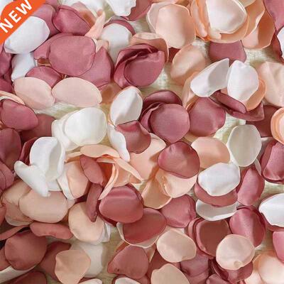 100Pcs/Bag Hand Made 2021 New Rose Petals for Wedding Artifi