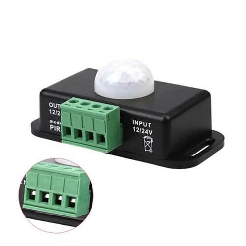 DC 12V/24V Automatic PIR Motion Sensor Switch Body Infrared
