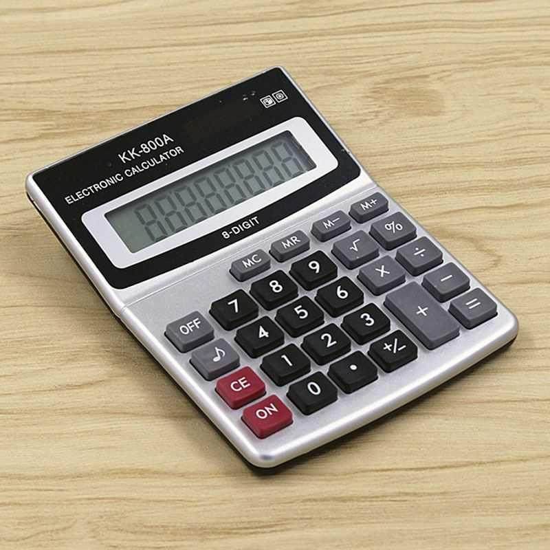 Calculator KK-800A Metal Desktop Large Font Wide Calculator