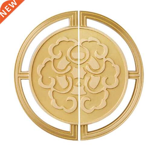 1 Pair of Semi Circular Handles Brass Gold Cabinets Handle f