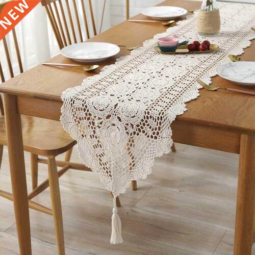 100% Cotton handcraft crochet Tablecloths Shabby Chic Vintag