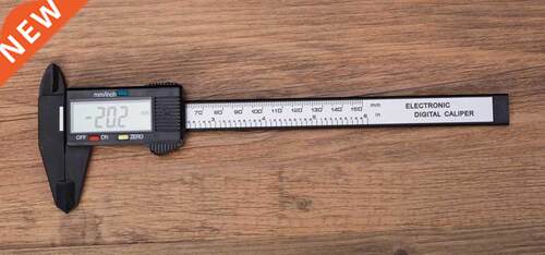 150mm 6 inch LCD Digital Vernier Caliper Carbon Fiber Compos