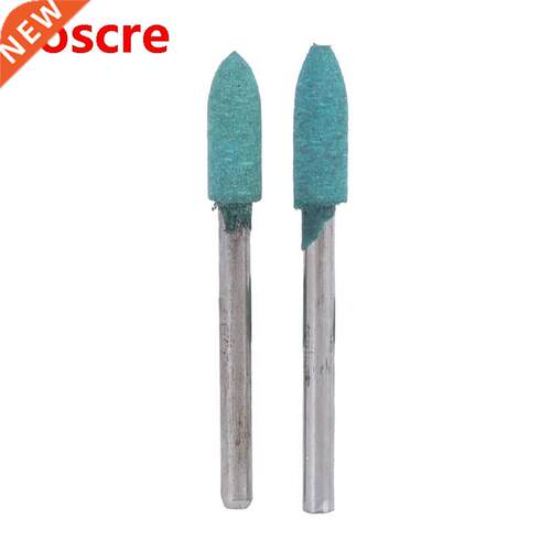 Grinding Head 3mm Shank Rubber Green Polishing Griding Bit P