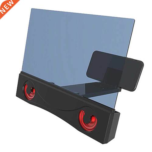 12 inch Mobile Phone Screen Amplifier Desktop 3D Video Movie