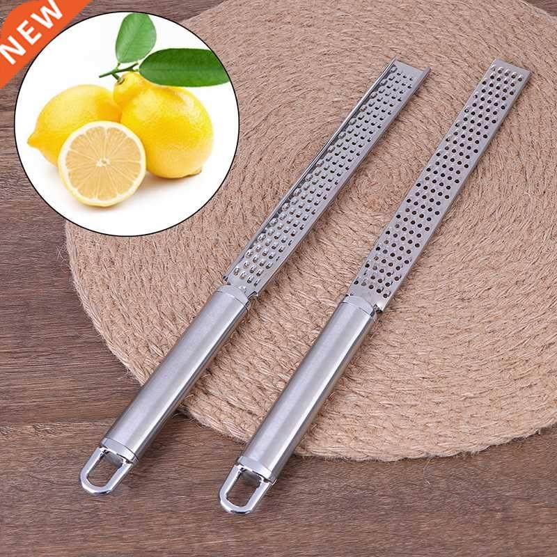 Stainless Lemon Cheese Vegetable Fruit Zester Grater Peeler