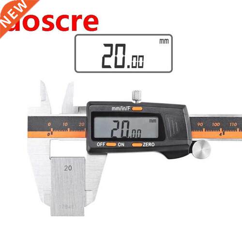 Electronic Digital Caliper Inch/Metric/Fractions 0-6 Inch/15
