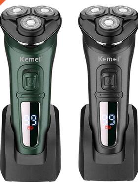 Kemei Electric Shaver Rechargeale eard Shaver Men Electric