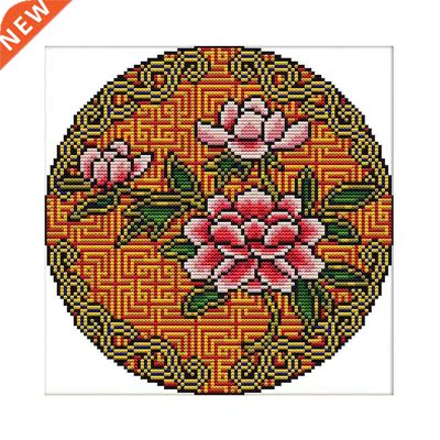 Cross Stitch Kits 11CT Stamped Fortune Comes Easy Patterns E