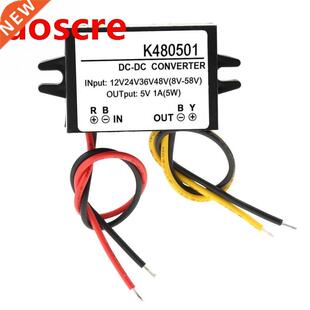 DC-DC 12V/24V/6V/48V to 5V 1A Buck Converter Step Down Powe