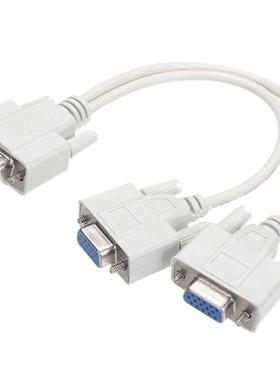 New Arrival VGA to Dual Splitter Cale Portale Durale Male