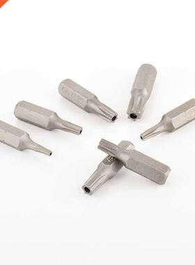 7pcs 25mm Torx Screwdriver Bits With Hole T8 T10 T15 T20 T25
