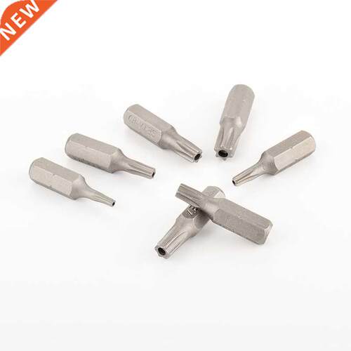 7pcs 25mm Torx Screwdriver Bits With Hole T8 T10 T15 T20 T25