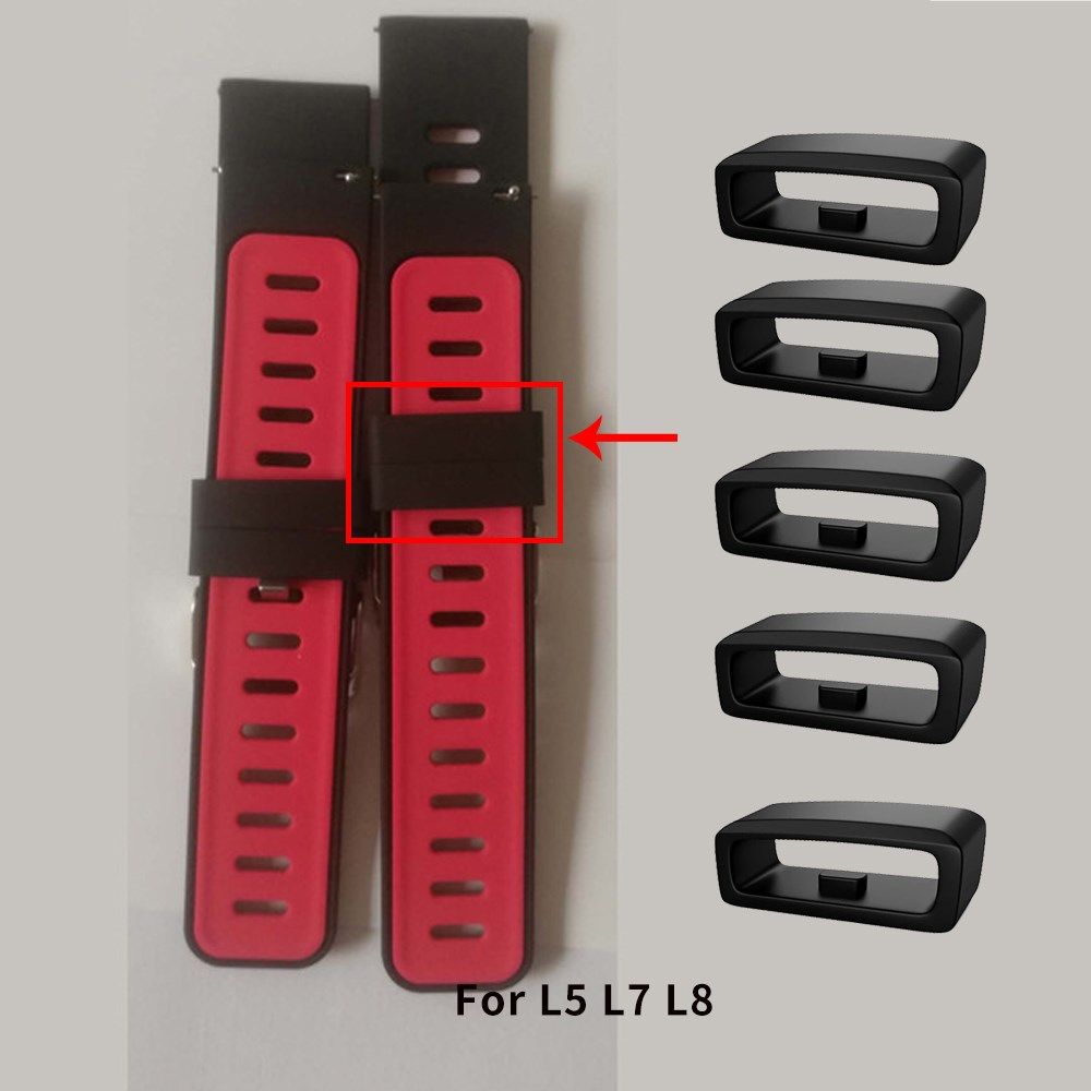 Rubber Replacement Watch Strap Band Keeper Loop Security Ho