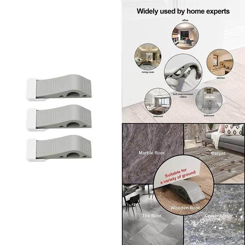Door Stoppers Rubber Door Stop, Door Wedge Stoppers Floor Wo
